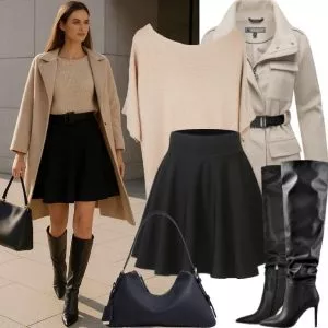 Winter Outfits Stylische Kombination für den Winter