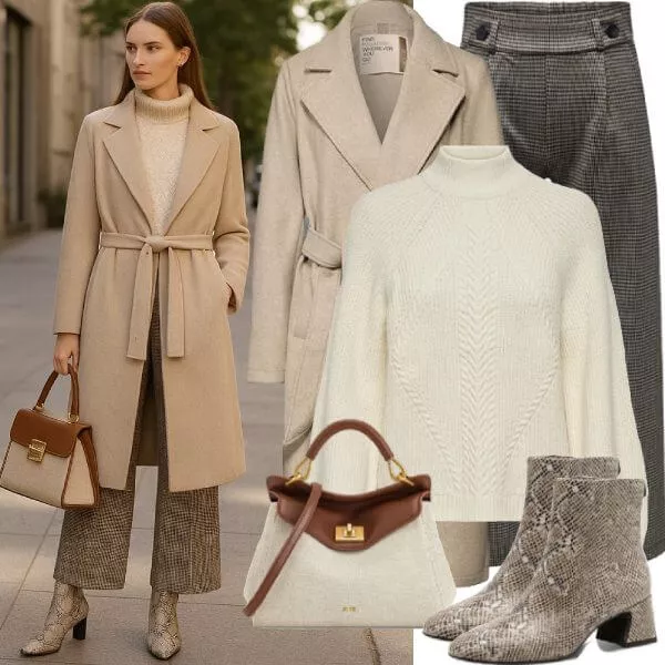 Winter Outfits Stylische Frauen Outfit