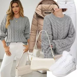 Winter Outfits Damen Komplette Outfit