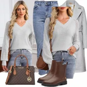 Winter Outfits Stylische Frauen Outfit