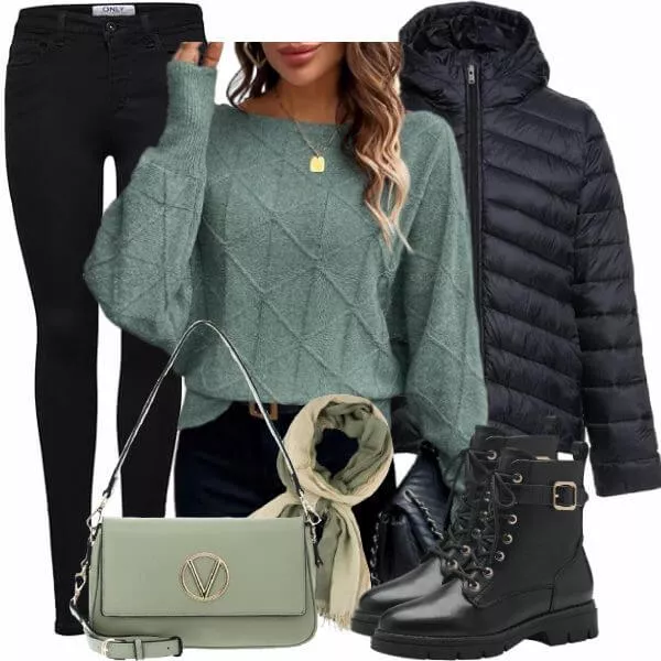 Winter Outfits Stylische Frauen Outfit