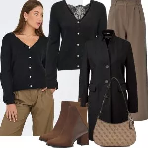 Winter Outfits Stylische Frauen Outfit