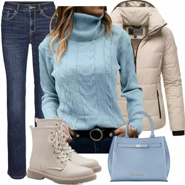 Winter Outfits Stylische Frauen Outfit