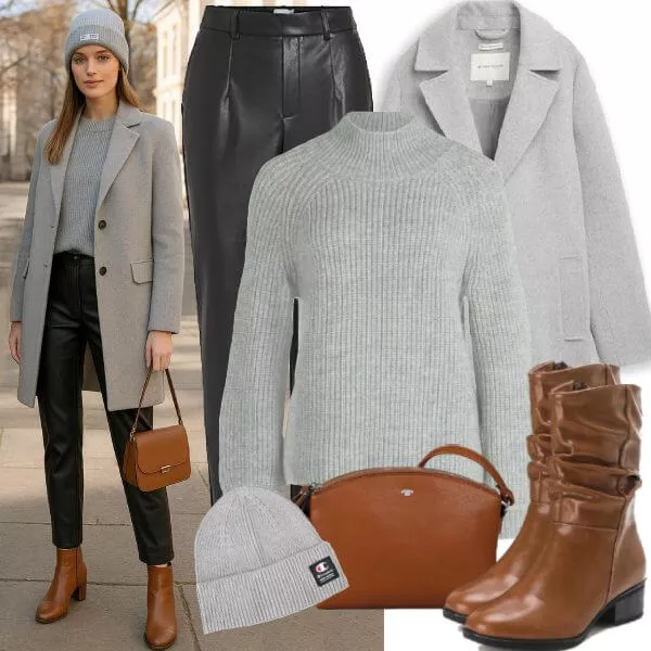 Winter Outfits Damen Komplette Outfit