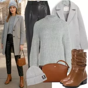 Winter Outfits Damen Komplette Outfit