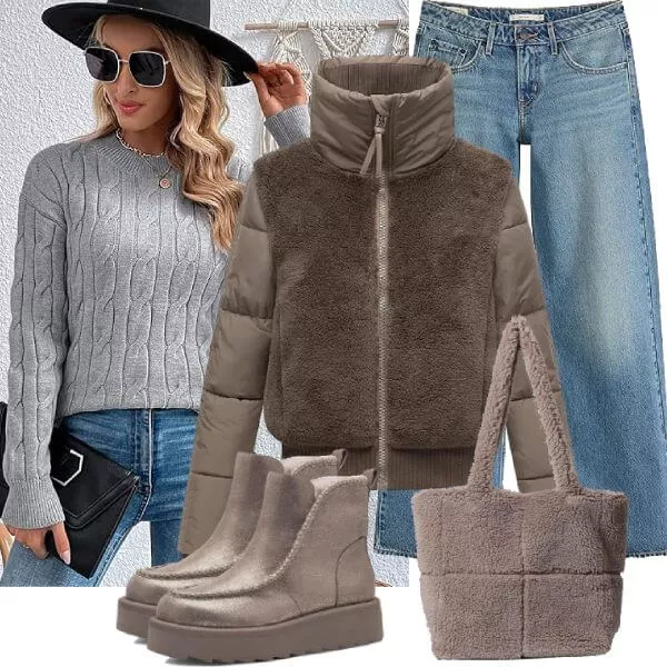 Winter Outfits Winterlicher Look