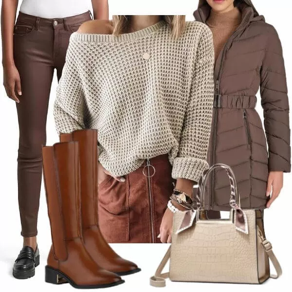 Winter Outfits Trendiger Winterlook