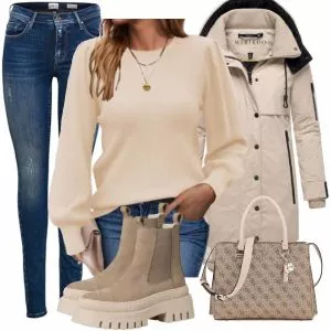 Winter Outfits Winterlicher Look