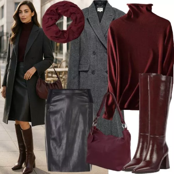 Winter Outfits Eleganter Look