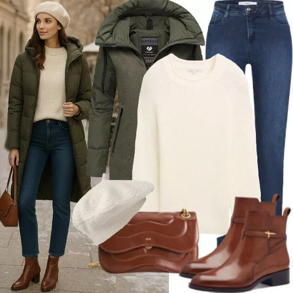 Winter Outfits Eleganter Look