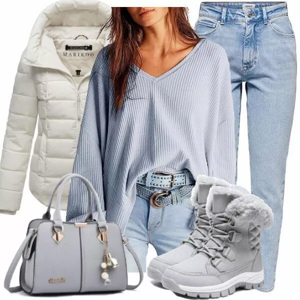 Winter Outfits Winterlicher Look