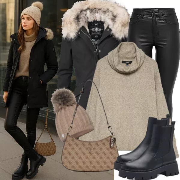 Winter Outfits Trendiger Winterlook