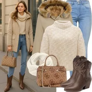 Winter Outfits Stylische Frauen Outfit
