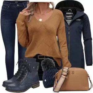 Winter Outfits Winterlicher Look