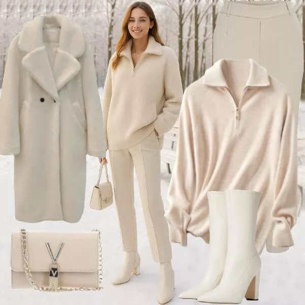 Winter Outfits Stylische Frauen Outfit