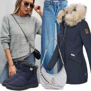 Winter Outfits Winterlicher Look