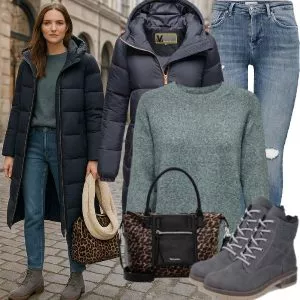 Winter Outfits Winter City Look