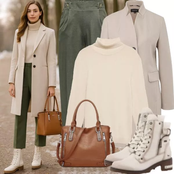 Winter Outfits Neutral Winter Chic