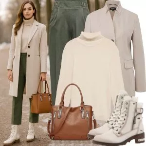 Winter Outfits Neutral Winter Chic