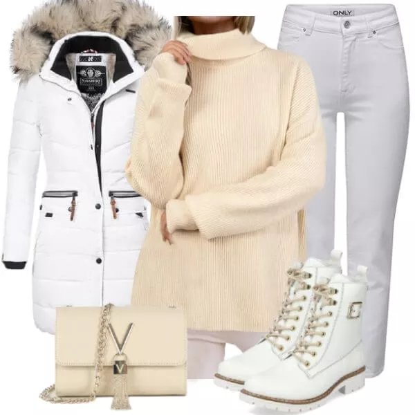 Winter Outfits Classic Winter Elegance