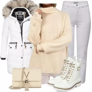 Winter Outfits Classic Winter Elegance