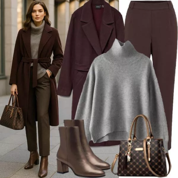 Winter Outfits Elegant Cold-Season Outfit