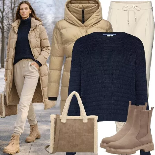Winter Outfits Classic Warm Chic