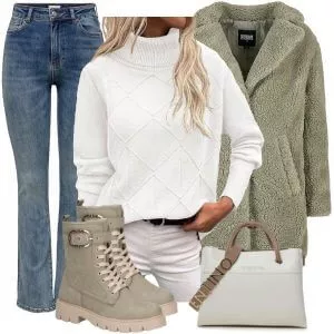 Winter Outfits Modern Snow Elegance