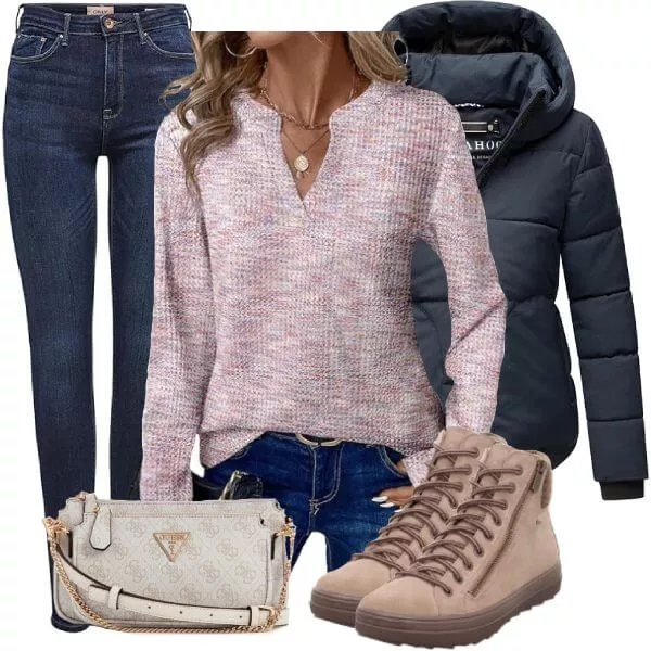 Winter Outfits Refined Cozy Winte