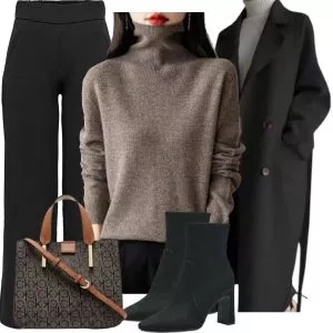 Business Outfits Winter Office Look