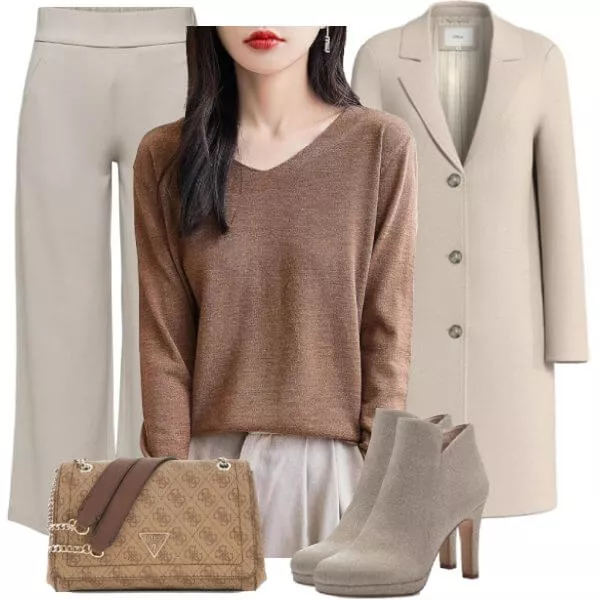 Business Outfits Klassischer Winterstil