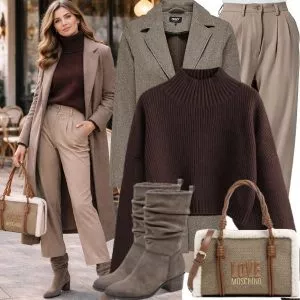 Winter Outfits Elegant Frosty Days