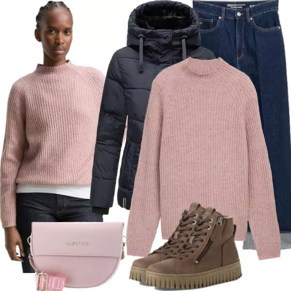 Winter Outfits Neutral Cold Season Look