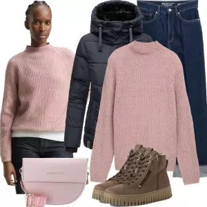 Winter Outfits Neutral Cold Season Look