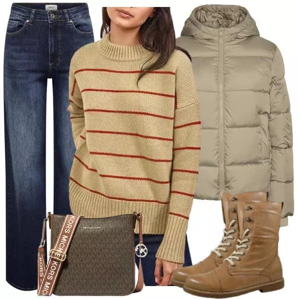 Winter Outfits Neutral Cozy Winterlook