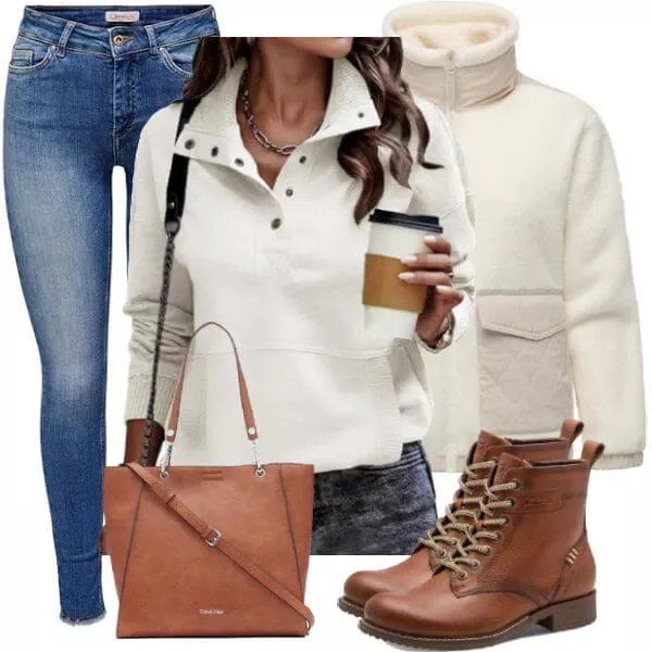 Winter Outfits Neutral Winter Expression