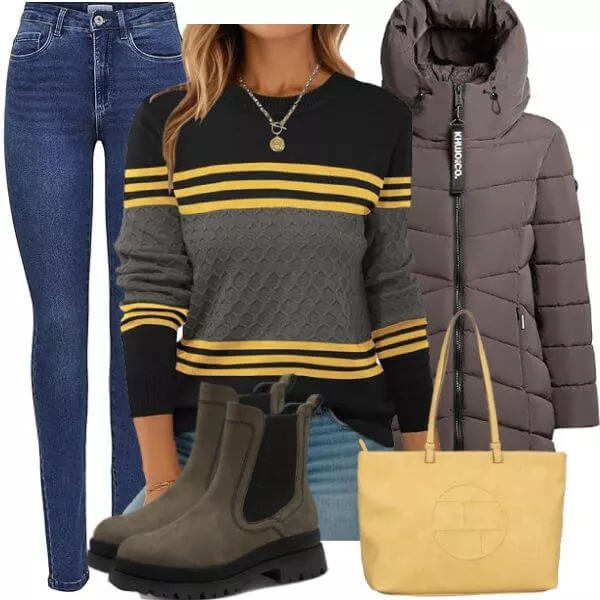 Winter Outfits Cozy Structured Winter