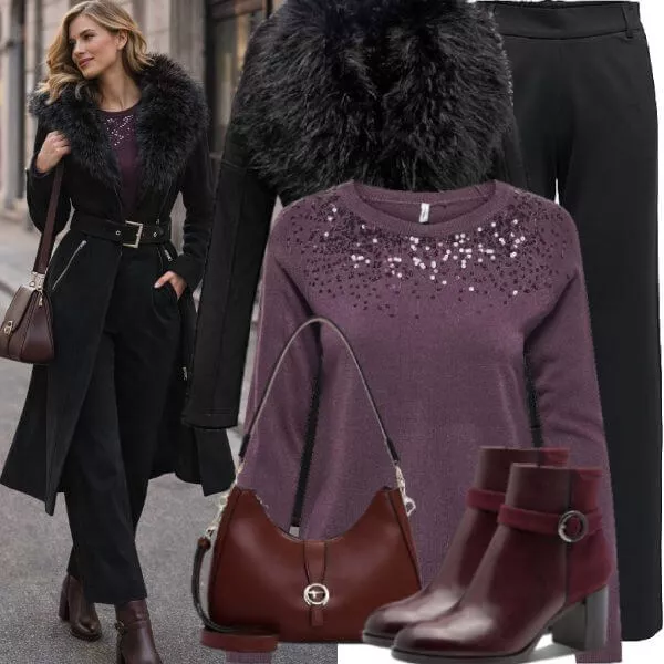 Winter Outfits Elegant Winter Presence