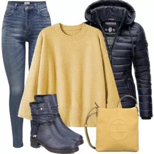 Winter Outfits Calm Elegant Winterlook