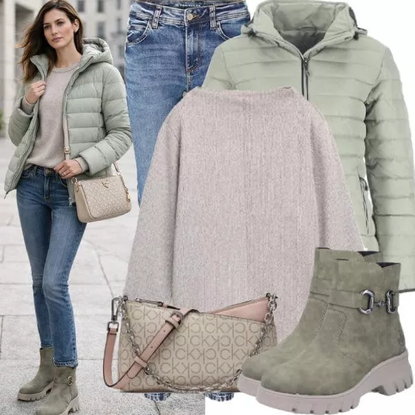 Frühlings Outfits Cozy Spring Transition