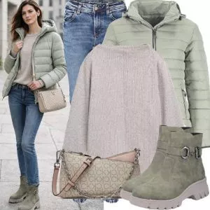 Frühlings Outfits Cozy Spring Transition