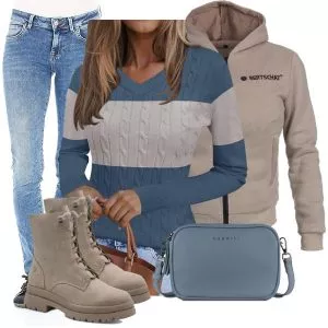 Frühlings Outfits Soft Cool Spring Look