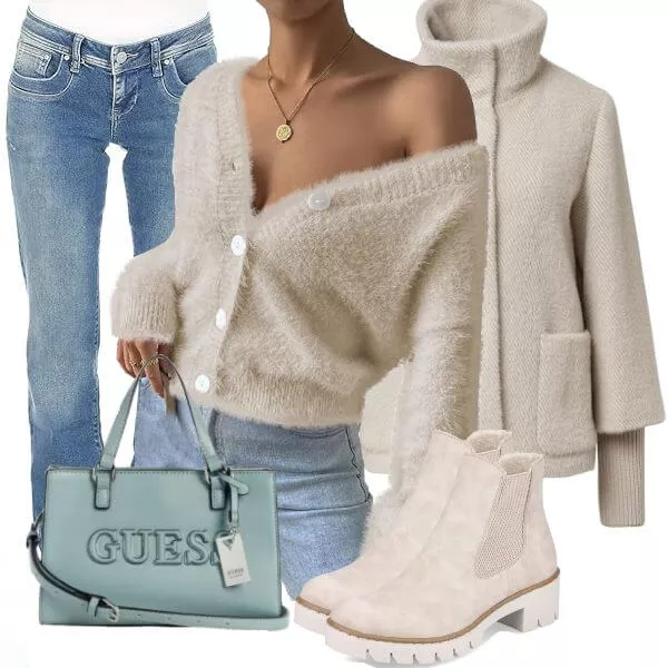 Frühlings Outfits Early Spring Soft Chic