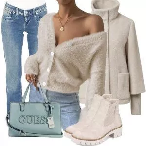 Frühlings Outfits Early Spring Soft Chic