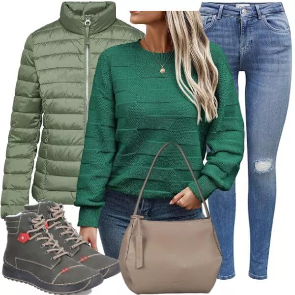 Frühlings Outfits Modern Early Spring Wear