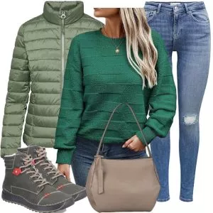 Frühlings Outfits Modern Early Spring Wear