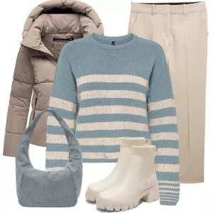 Frühlings Outfits Soft Transitional Outfit