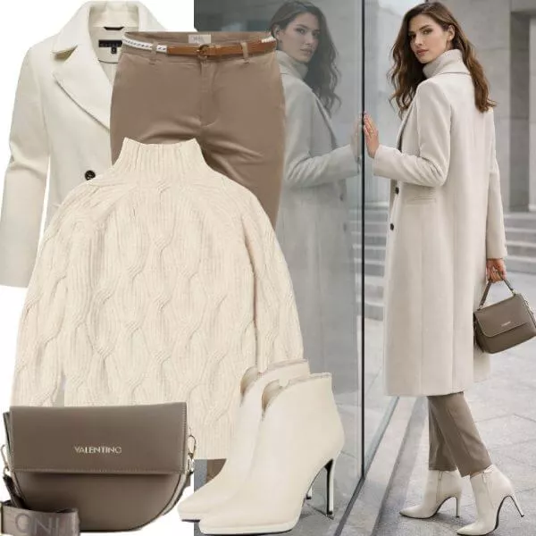 Frühlings Outfits Elegant Cool-Season Style