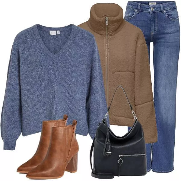 Frühlings Outfits Cozy Spring Layers