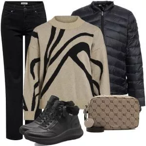 Frühlings Outfits Neutral City Spring Look